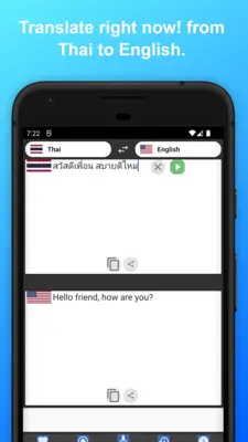 English to Thai Translator android App screenshot 3